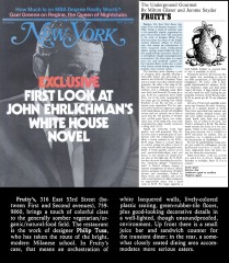 New York Magazine Review (5/10/76) page 86; Fruity's Restaurant