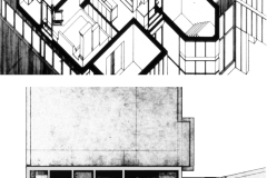Roosevelt Island Apartment Plan & Axonometric Drawing