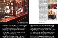 Interiors Article (11/78), page 91; The Left Bank Restaurant