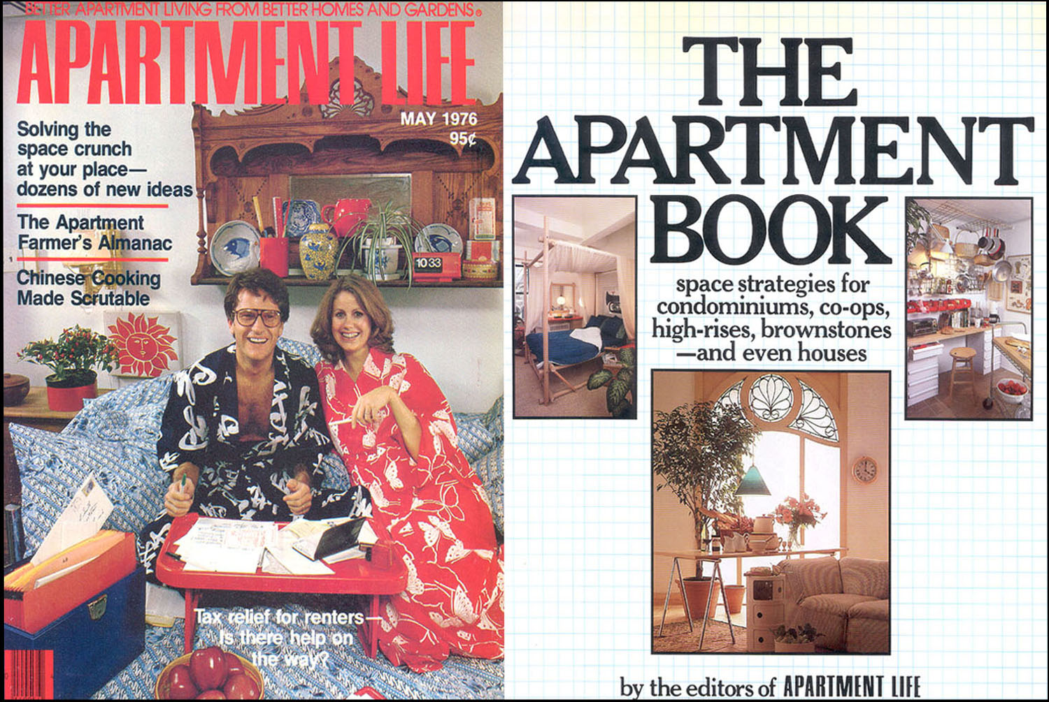 Apartment Life (5/76) & The Apartment Book (1979) Covers